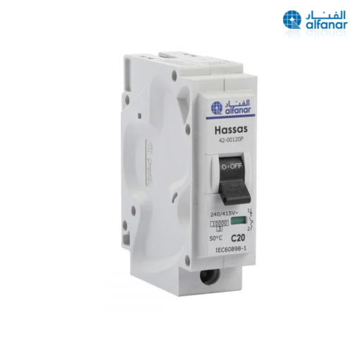 مفتاح طبلون 20A الفنار مفرد