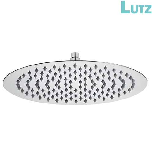 طاسة دش مطري كروم دائري لوتز ألماني 40 سم