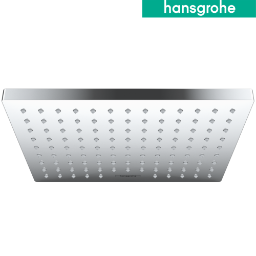 طاسة دش مطري كروم مربع هانس جروهي 23 سم V.Shape