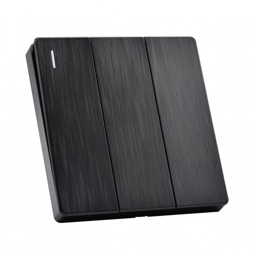 مفتاح ثلاثي بيانو أسود 7*7