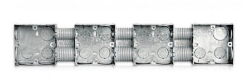 علبة حديد 7*7 رباعي الفنار