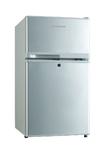 ثلاجة بابين JSRF-89D JUSTNGHOUSE ( 80لتر ) ( 2.8قد...