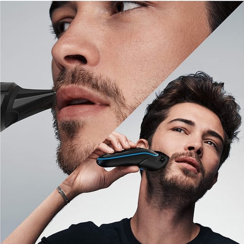 براون مكينة حلاقة رجالي قابلة لإعادة الشحن، 7في1