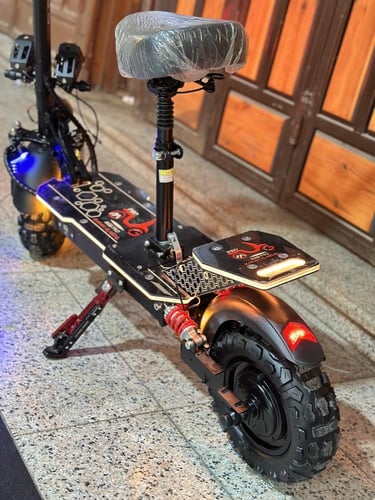 سكوتر الوحش محركين