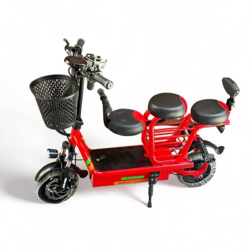 سكوتر كهربائي ابو سلة ثلاثه كرسي