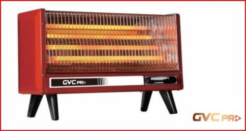 جي في سي برو دفاية كهربائية 2000 واط أحمر