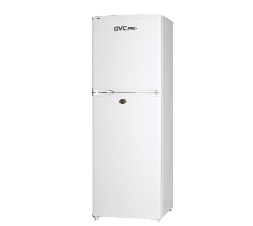 جي في سي برو ثلاجة و فريزر علوي ، 6.5 قدم، أبيض