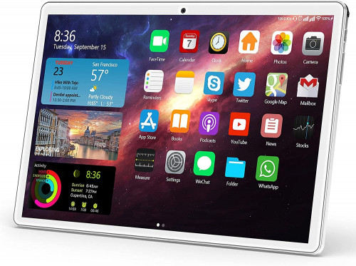 تابلت 10.1 انش ثنائي الشريحة 3G للمكالمات الهاتفية