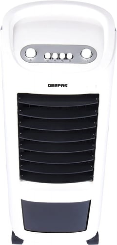 مكيف هواء ارضي من جيباس بسعة 7 لتر، لون ابيض