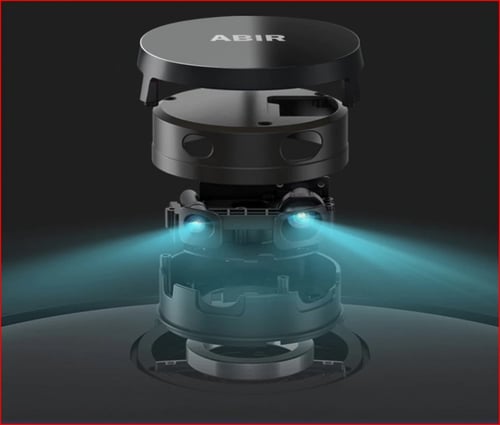 ABIR X8 - مكنسة كهربائية روبوتية المتطورة، ملاحة ل...