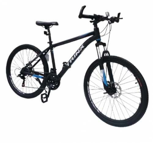 دراجة ترينكس مقاس (26) اسود وازرق