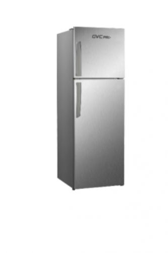 ثلاجة بابين 290لتر GVRF-550 (( سليفر )) GVC PRO