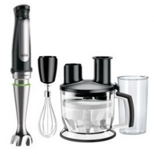 خلاط يدوي مع مفرمة سعة 1.25 لتر بقوة 1000 واط من ب...