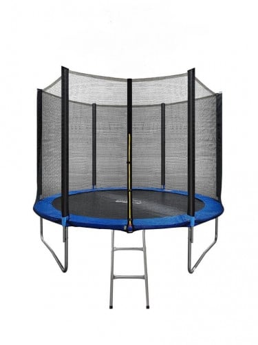 ترامبولين مع شبكة امان للاطفال، مقاس 10 قدم