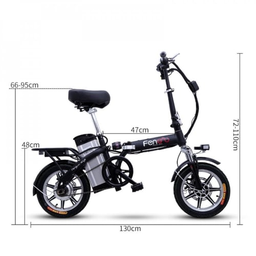 دراجة كهربائية قابله للطي برو