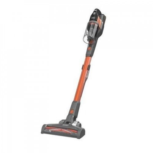 بلاك اند ديكر مكنسة كهربائة لاسلكية، 18 فولط، برتق...