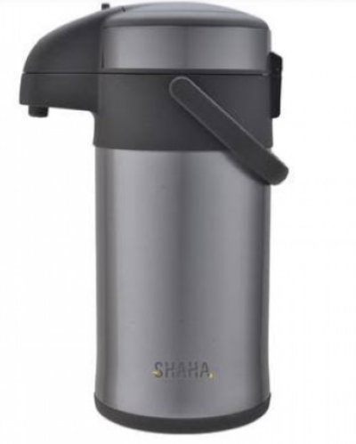 ترمس ضغاط 3 لتر رمادى
