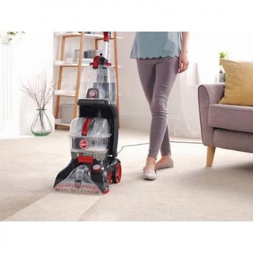 مكنسة هوفر لغسيل السجاد 1200 واط، بتقنية سبين سكرا...