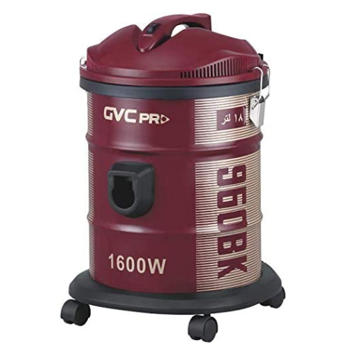 جي في سي برو مكنسة كهربائية برميل، 1600 واط