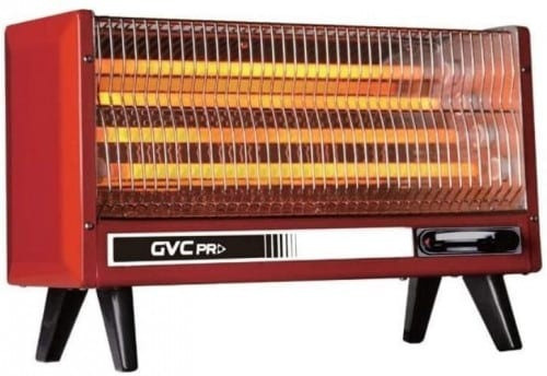 جي في سي برو دفاية كهربائية 2000 واط أحمر