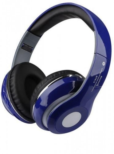 سماعة بلوتوث لاسلكية قابلة للطي موديل STN13 ازرق
