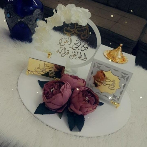 طقم مباخر اكرلك