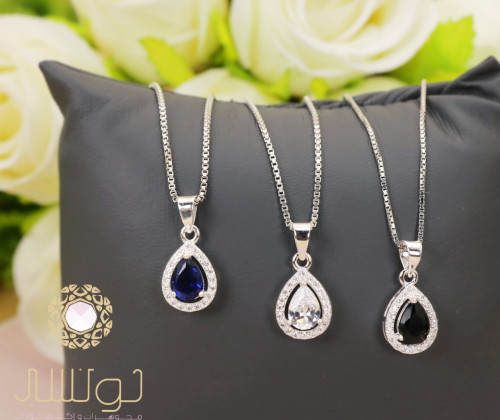 عقد فضة ناعم عيار 925