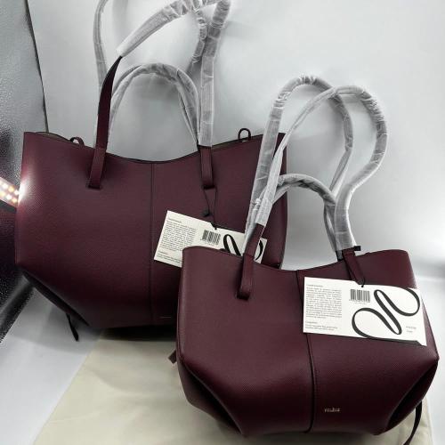 شنطه بولين عنابي