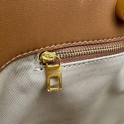 حقيبة يد لو بامبولا موين جلد جاكيموس بنى للنساء