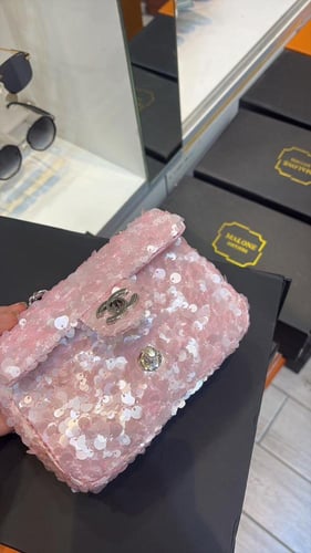 شنطه شانيل بينك