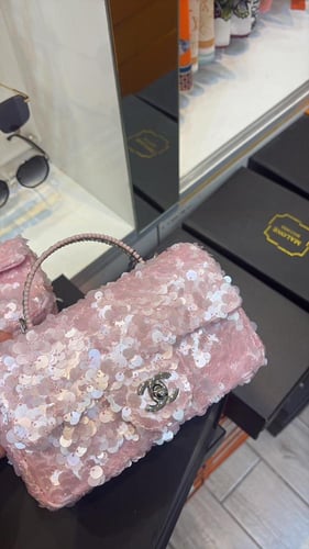 شنطه شانيل بينك