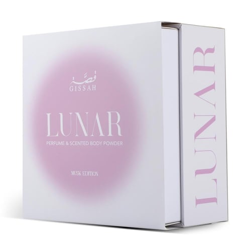 مجموعة قصة لونار عطر وبودرة معطرة