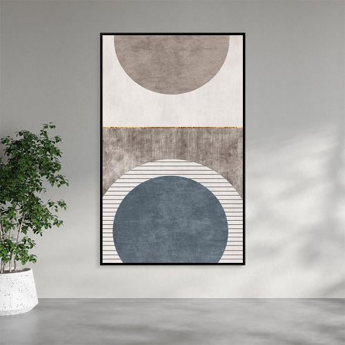 لوحة جدارية فن تجريدي تصميم مودرن