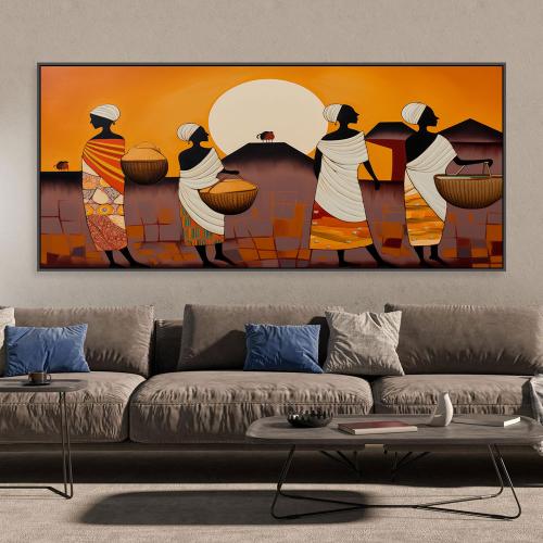 لوحات جدارية فن تجريدي تصميم مودرن