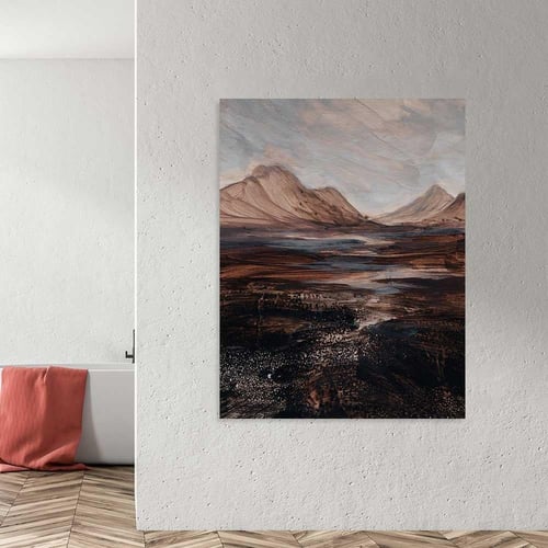 لوحة مغناطيس جدارية لإخفاء طبلون الكهرباء