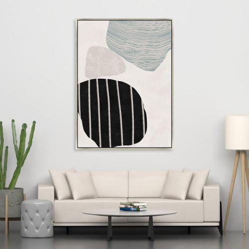 لوحات جدارية فن تجريدي تصميم موردن عصري