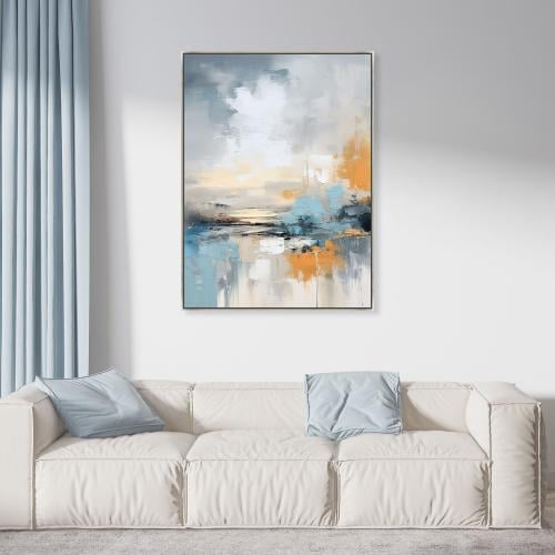 لوحات جدارية فن تجريدي تصميم موردن عصري