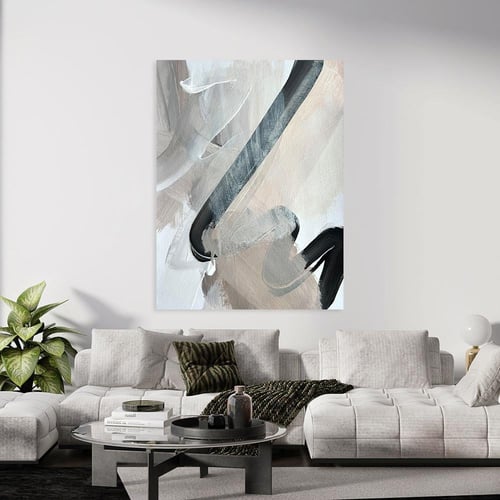 لوحة جدارية فن تجريدي تصميم مودرن