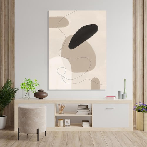 لوحات جدارية فن تجريدي تصميم مودرن