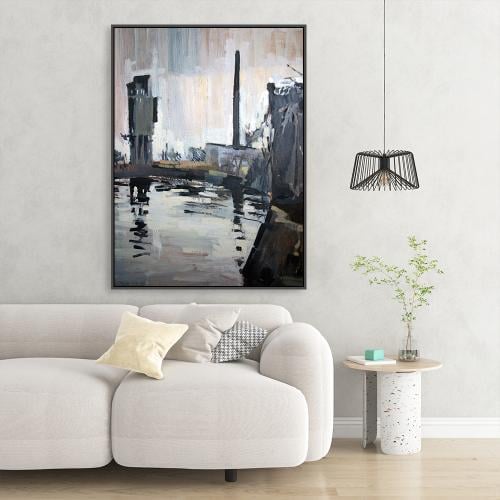 لوحات جدارية فن تجريدي تصميم موردن عصري