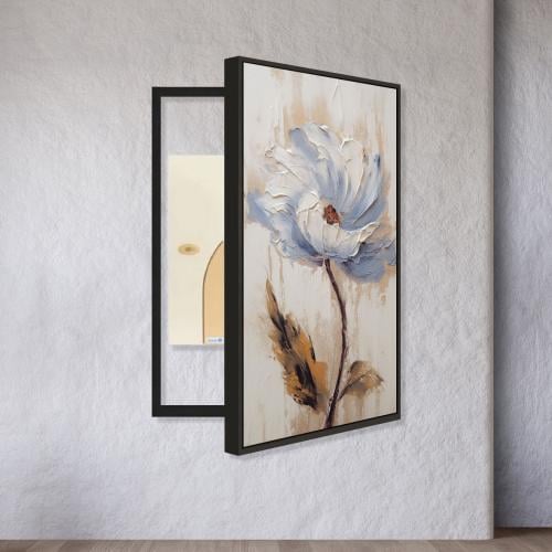 لوحة فنية لتغطية طبلون الكهرباء بتصميم مودرن