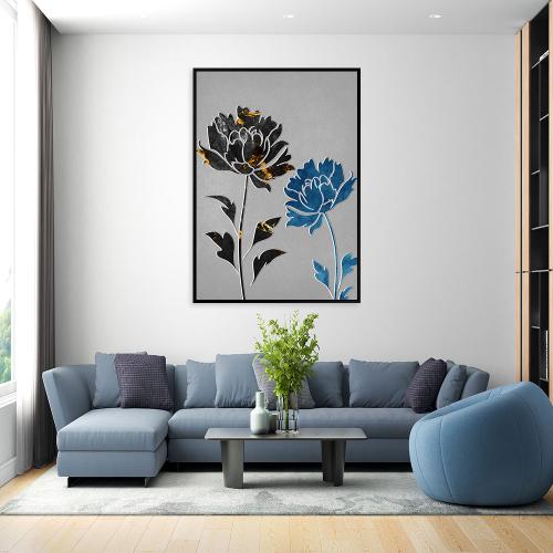 لوحة فن تجريدي تصميم مودرن