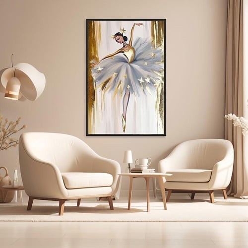 لوحة بنت تصميم مودرن