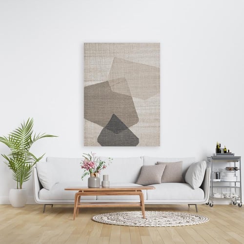 لوحة جدارية فن تجريدي تصميم مودرن