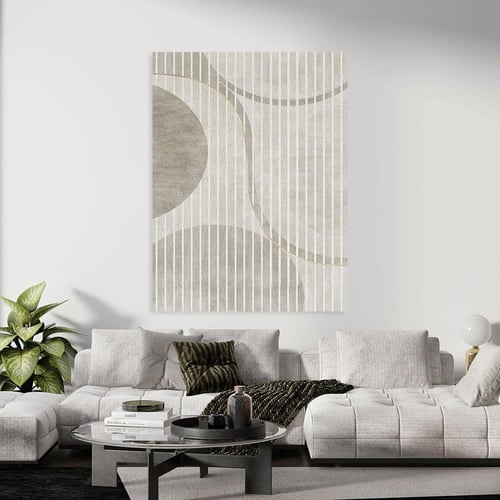 لوحة جدارية فن تجريدي تصميم مودرن
