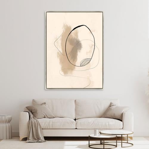 لوحات جدارية فن تجريدي تصميم موردن عصري