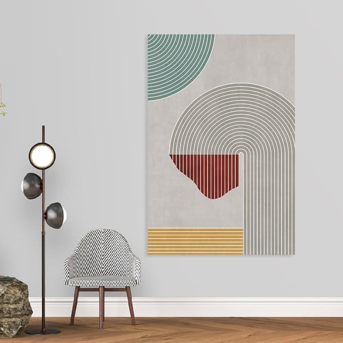 لوحة فن تجريدي تصميم مودرن