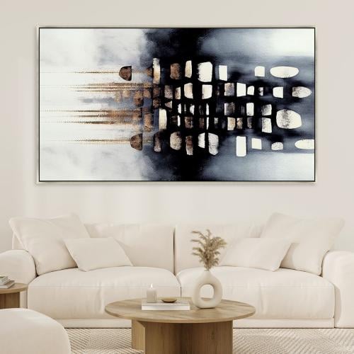 لوحات فن تجريدي بتصميم مودرن