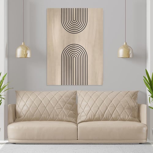 لوحة فن تجريدي تصميم مودرن