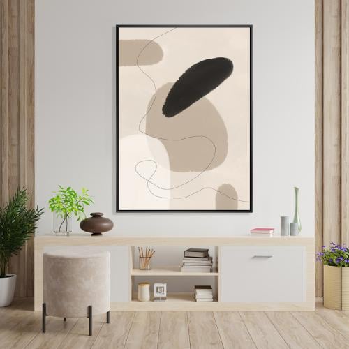 لوحات جدارية فن تجريدي تصميم مودرن